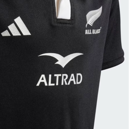 MAILLOT DE RUGBY MANCHES COURTES ALL BLACKS ENFANT