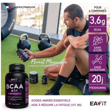 Pot EAFIT BCAA 4.1.1 (80 comprimés)