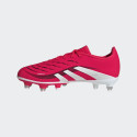 Crampons Enfants hybrides Adidas Predator League SG Rouge