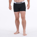 Lot de 2 boxers en coton Ruckfield Essentiels noir/gris
