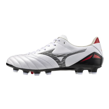 Crampons Moulés Mizuno Morelia Neo IV Pro Blanche