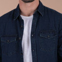 CHEMISE MANCHES LONGUES SELECTED RUGBY RUCKFIELD BLEU MARINE