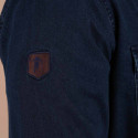 CHEMISE MANCHES LONGUES SELECTED RUGBY RUCKFIELD BLEU MARINE