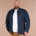CHEMISE MANCHES LONGUES SELECTED RUGBY RUCKFIELD BLEU MARINE