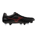 Crampons Hybrides Mizuno Monarcida NEO III Pro Mix Noir et Rouge
