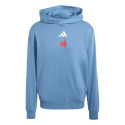 SWEAT A CAPUCHE FFR ADIDAS BLEU PÉTROLE