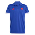 POLO SUPPORTER FFR ADIDAS BLEU