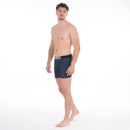 LOT DE 2 BOXERS LE CLUB RUCKFIELD BLEU MARINE