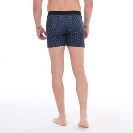 LOT DE 2 BOXERS LE CLUB RUCKFIELD BLEU MARINE