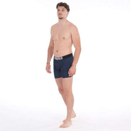 LOT DE 2 BOXERS LE CLUB RUCKFIELD BLEU MARINE