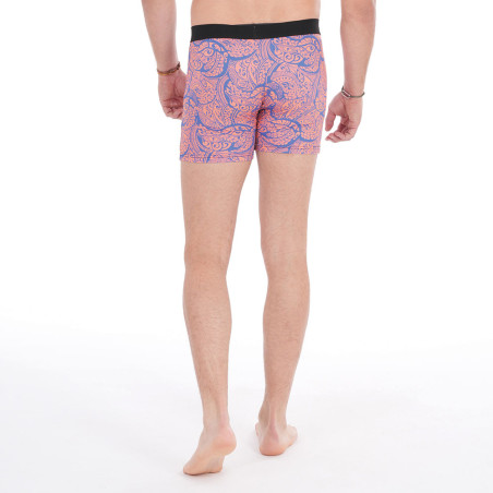 LOT DE 2 BOXERS MAORI RUGBY RUCKFIELD Orange vif