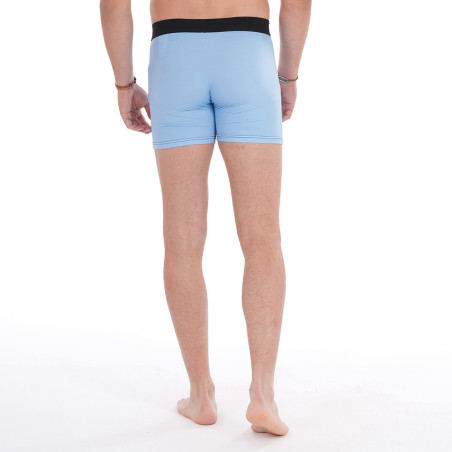 LOT DE 2 BOXERS HORS THEME RUCKFIELD BLEU CLAIR