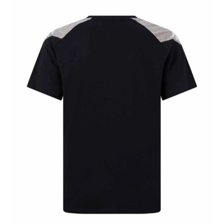 T-SHIRT COTON LACCIO AVALLON KAPPA ENFANT NOIR