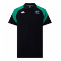Polo Coton Laneto Adulte RCMA Kappa Noir/Vert