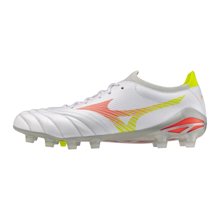 Crampons Moulés Mizuno Morelia Neo V B Pro Md Blanc/Orange