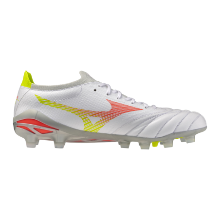 Crampons Moulés Mizuno Morelia Neo V B Pro Md Blanc/Orange