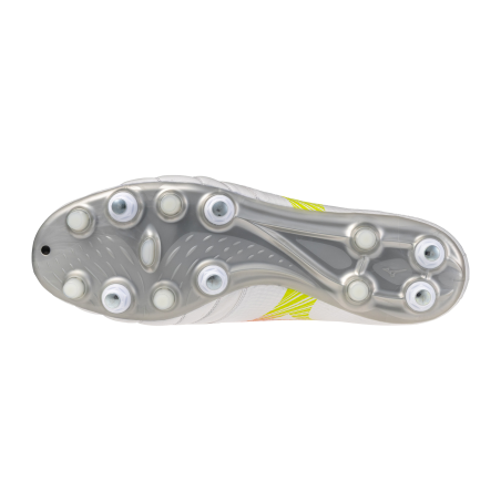 Crampons Hybrides Mizuno Morelia Neo V B Pro Mix Blanc/Orange