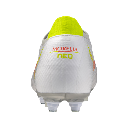 Crampons Hybrides Mizuno Morelia Neo V B Pro Mix Blanc/Orange