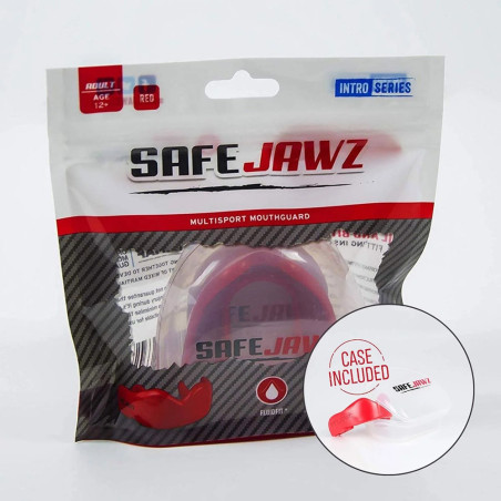 Protège-dents Adulte Intro SAFEJAWZ® Uni Rouge