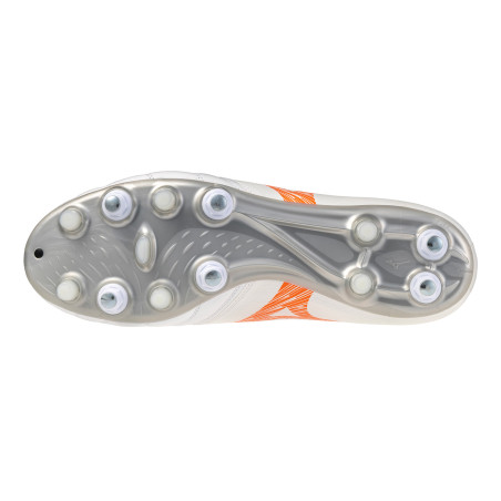 Crampons Moulés Mizuno Morelia Neo V B Select Mix Blanc/Orange