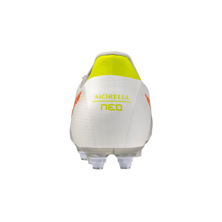 Crampons Moulés Mizuno Morelia Neo V B Select Mix Blanc/Orange