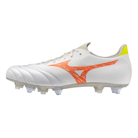 Crampons Moulés Mizuno Morelia Neo V B Select Mix Blanc/Orange