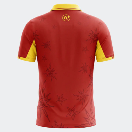 Maillot Replica USAP Extérieur 2026/2027 Rouge et Jaune