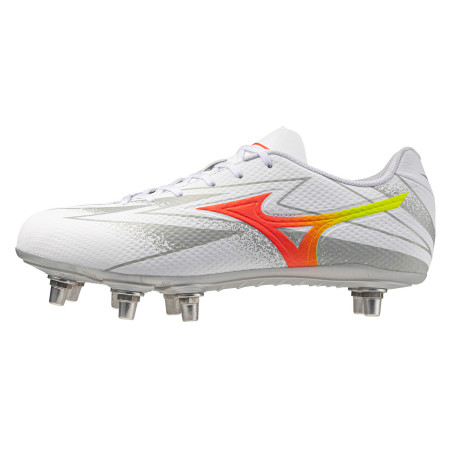 Crampons Vissés Mizuno Waitangi Pro Blanc/Orange