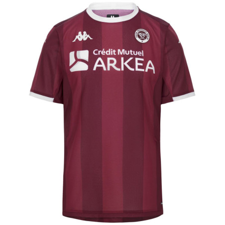 T-Shirt d'Entraînement Enfant UBB Mokibapre Pro 2 Kappa Bordeaux