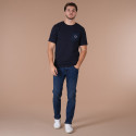 T-SHIRT MANCHES COURTES RUCKFIELD BLEU MARINE