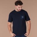 T-SHIRT MANCHES COURTES RUCKFIELD BLEU MARINE