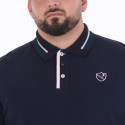 POLO MANCHES COURTES RUCKFIELD BLEU MARINE