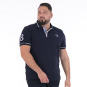 POLO MANCHES COURTES RUCKFIELD BLEU MARINE