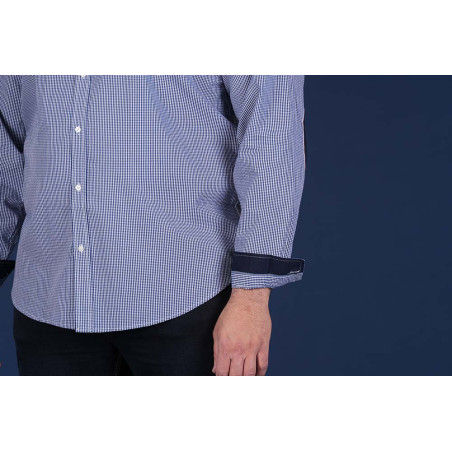 CHEMISE MANCHES LONGUES RUCKFIELD BLEU MARINE
