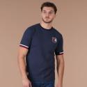 T-SHIRT MANCHES COURTES RUCKFIELD Bleu chiné