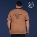 POLO MANCHES COURTES RUCKFIELD BEIGE FONCE