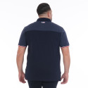 POLO MANCHES COURTES RUCKFIELD BLEU MARINE
