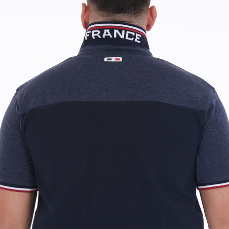 POLO MANCHES COURTES RUCKFIELD BLEU MARINE