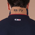 POLO MANCHES LONGUES RUCKFIELD BLEU MARINE