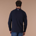 POLO MANCHES LONGUES RUCKFIELD BLEU MARINE