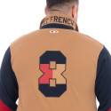 POLO MANCHES LONGUES RUCKFIELD BEIGE FONCE