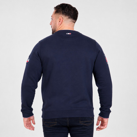 SWEAT COL ROND RUCKFIELD BLEU MARINE