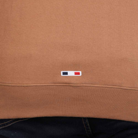 SWEAT CAPUCHE RUCKFIELD BEIGE FONCE