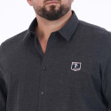CHEMISE MANCHES LONGUES RUCKFIELD GRIS FONCE