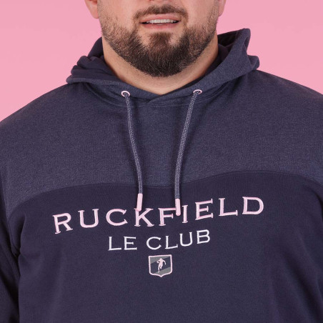 SWEAT CAPUCHE RUCKFIELD BLEU MARINE