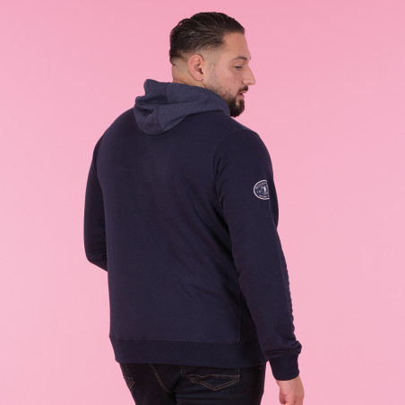 SWEAT CAPUCHE RUCKFIELD BLEU MARINE