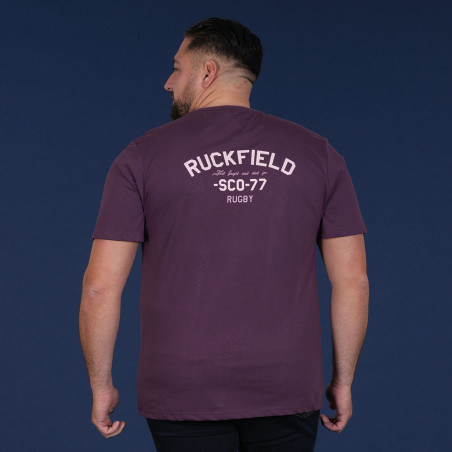 T-SHIRT MANCHES COURTES RUCKFIELD VIOLET