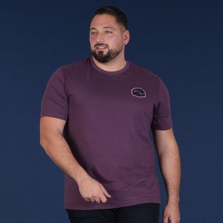 T-SHIRT MANCHES COURTES RUCKFIELD VIOLET