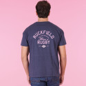T-SHIRT MANCHES COURTES RUCKFIELD Bleu chiné