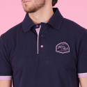 POLO MANCHES COURTES RUCKFIELD BLEU MARINE
